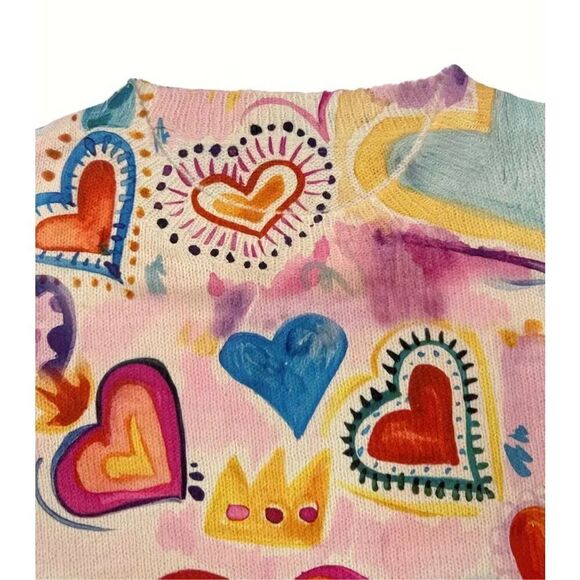 Colorful Heart Sweater - Picture 5 of 7